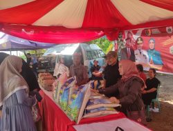 Jelang Natal dan Tahun Baru, Suraidah Apresiasi Pasar Murah Pemprov Dilaksanakan di Area Gereja