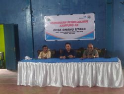 Pemdes Onang Utara Lakukan Kegaiatan Pembinaan Pengelolaan Kampung KB