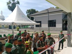 Danrem 142 Tatag Meresmikan Puskodal Kodim 1418 Mamuju