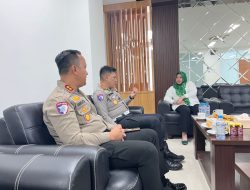 Ketua DPRD Sulbar Hj. Amalia Fitri Aras Terima Kunjungan Silaturahmi Dirlantas Kombes Pol Wahid Kurniawan
