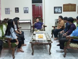 Terima Audiens Pengurus GMKI Polman, Wagub Salim S Mengga Ajak Berperan dalam Pembangunan