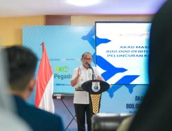 Gubernur Sulbar Ikuti Acara Akad Massal KUR, Ingatkan UMKM Pentingnya Jaga Komitmen