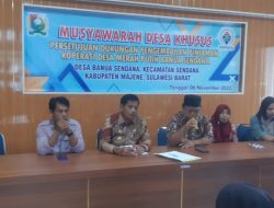 Ruslan Said : Adanya Kopdes Merah Putih, Wajib Ada perubahan APBDes