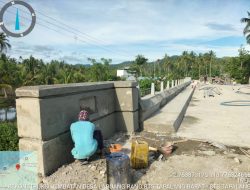 Pembangunan Jembatan Sungai Nipa-Nipa BTS Tapalang–Tapalang Barat Ditargetkan Rampung November 2025