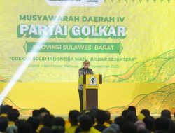 Gubernur Sulbar di Musda Golkar: Warna Beda, Tujuan Sama Membangun Daerah
