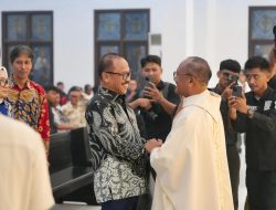 Gubernur Sulbar Tinjau Ibadah Natal, Jamin Rasa Aman