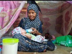 Kisah Piluh Annisa, Bayi 3 Bulan yang Minum Susu dengan Air Sumur Keruh, Wagub Sulbar dan Relawan Turun Tangan