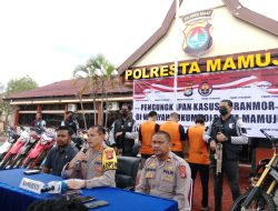 Tersangka Curanmor 15 Unit, Berhasil di Tangkap Polresta Mamuju